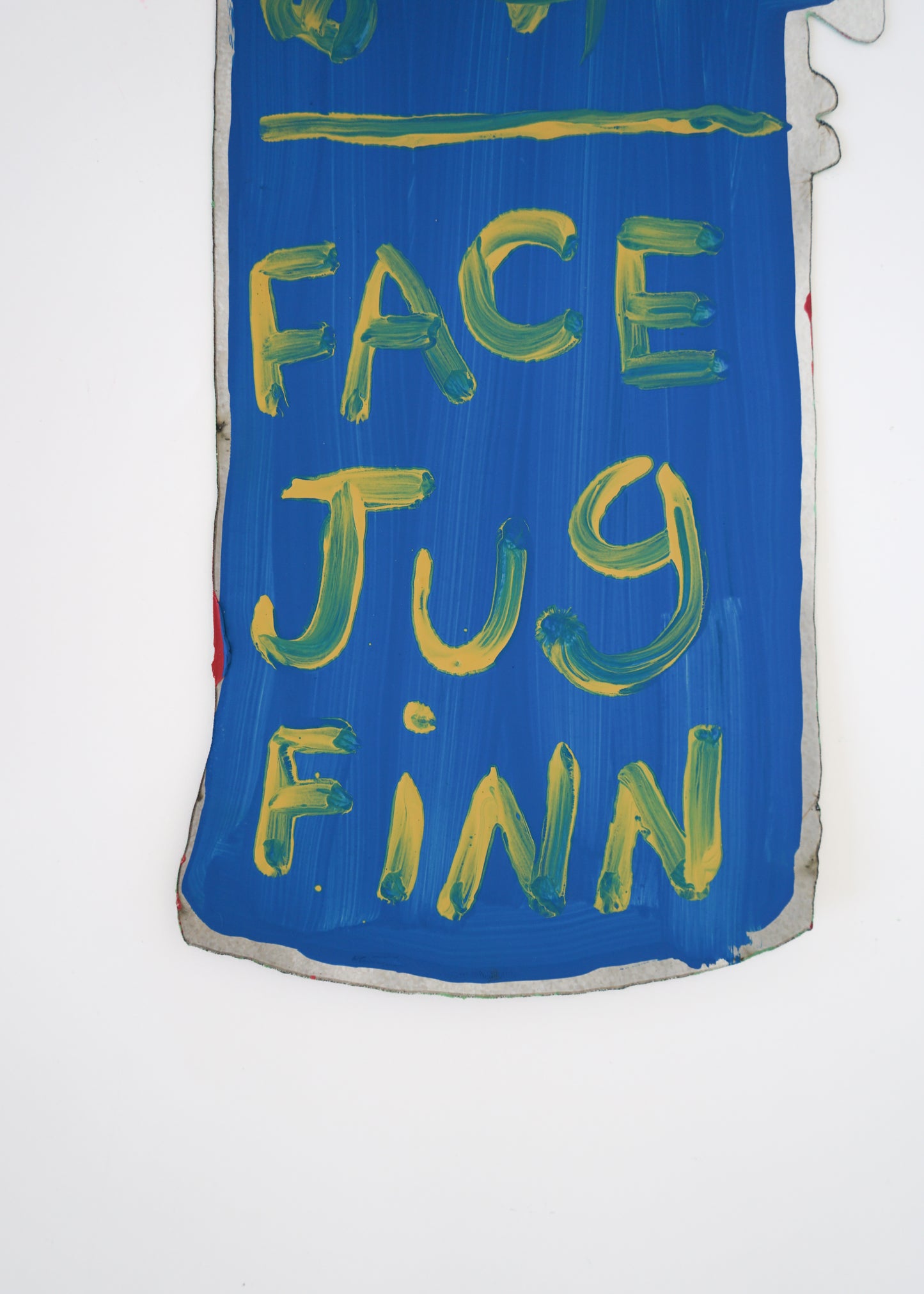 BURNLEY / FACE JUG FINN