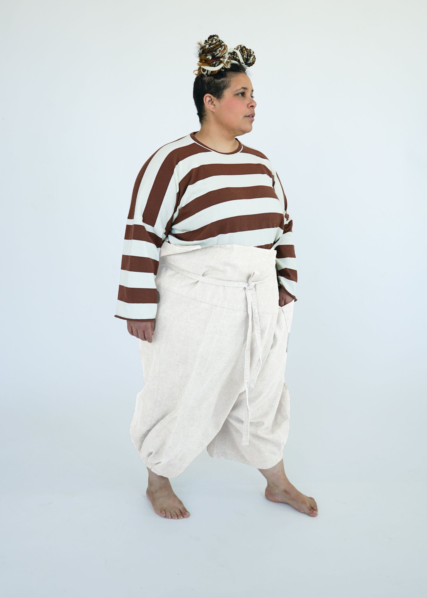 WRAP PANTS / BISQUE