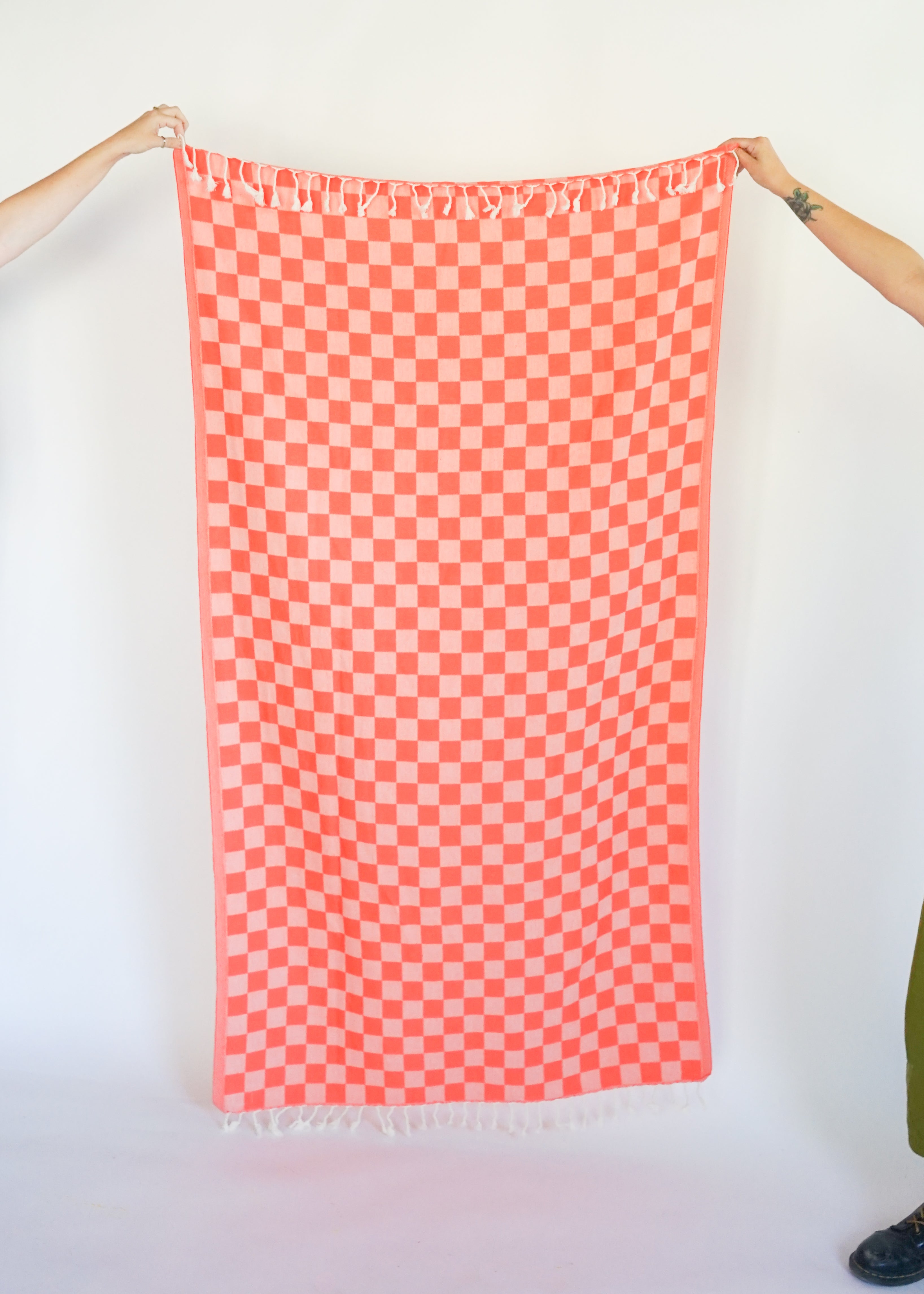 Checker Beach & Bath Towel – LocalBeach