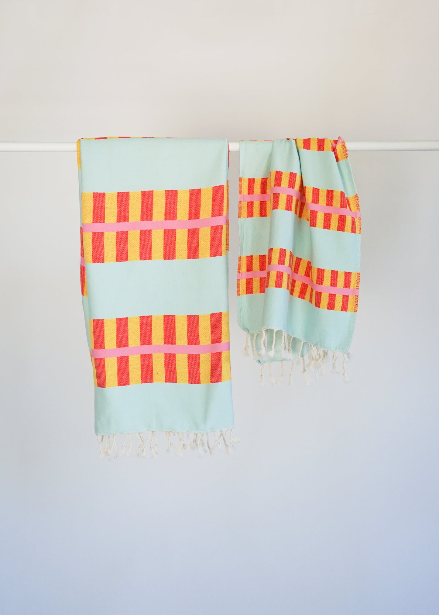 LATTICE TURKISH TOWEL / SUMMER SPRITZ