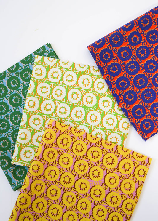 PRIMARY GARDEN NAPKIN SET