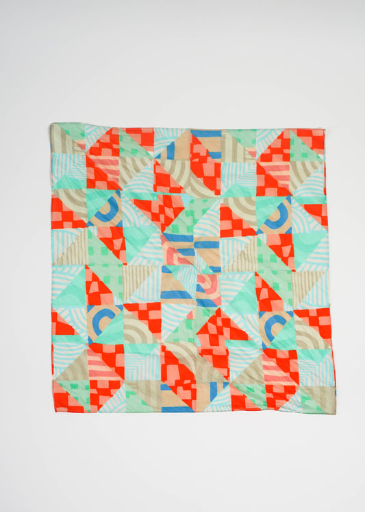 PAINTED QUILT BANDANA